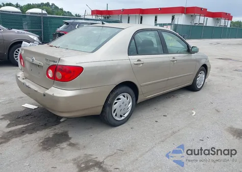 2006 Toyota Corolla Le z USA, uszkodzony, nr VIN 2T1BR32E26C670804